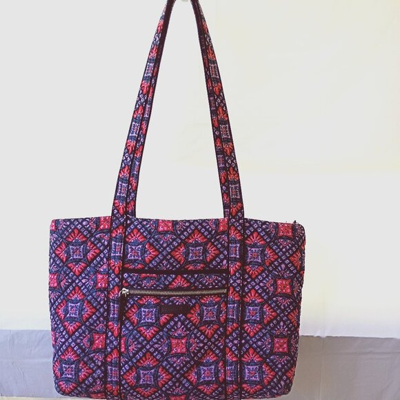 Vera Bradley Vera tote Large EUC - Picture 1 of 11
